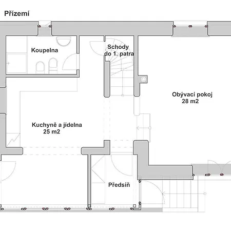 度假居 Rekreacni Vilka Zlenice